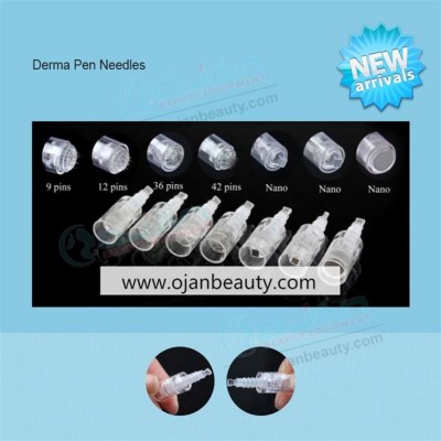 Factory Supply Pre-Sterilized Derma Pen Microneedling Needle Cartridges  BB Glow Nano Needle 9pins,12pins,36pins,42pins,Nano tip