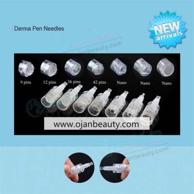 High quality 1/ 3/ 5/ 7/ 9 / 12 / 36/ 42 pins Derma pen needle cartridge dermapen needles